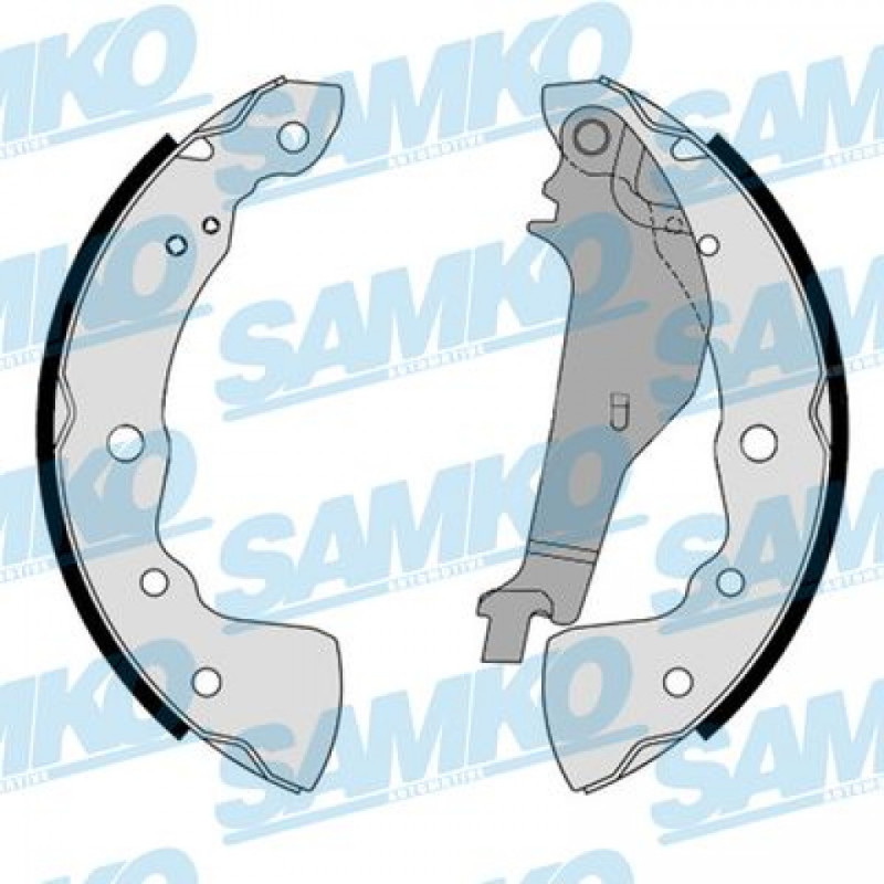 SAMKO 81217 Kit ganasce freno per
