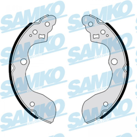 SAMKO 81146 Jeu de mâchoires de frein pour