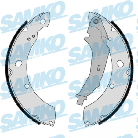SAMKO 81182 Brake Shoe Set Rear for