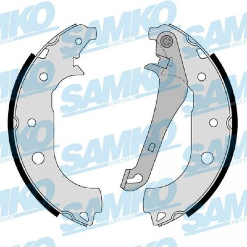 SAMKO 81184 Zestaw szczęk hamulcowych dla