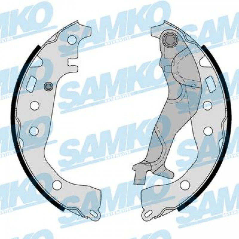 SAMKO 81199 Kit ganasce freno per