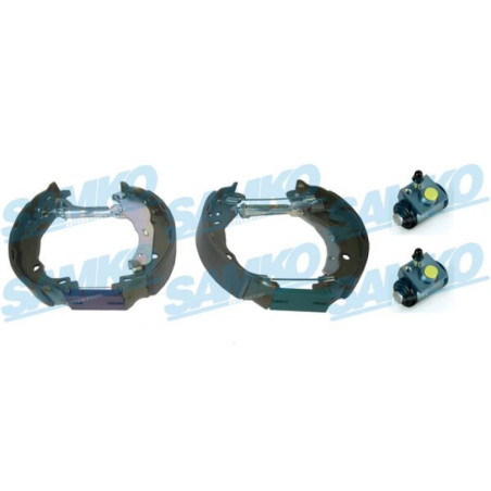 SAMKO KEG816 Juego de zapatas de frenos para