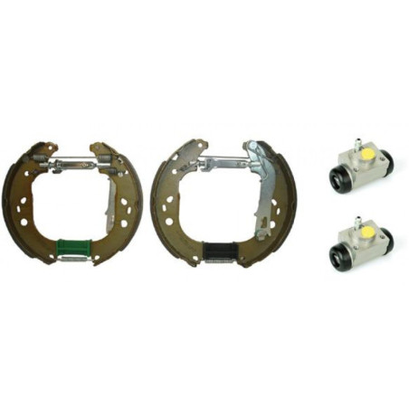BREMBO K 23 068 Sada brzdových čeľustí zadné pre Fiorino Bipper Nemo Qubo