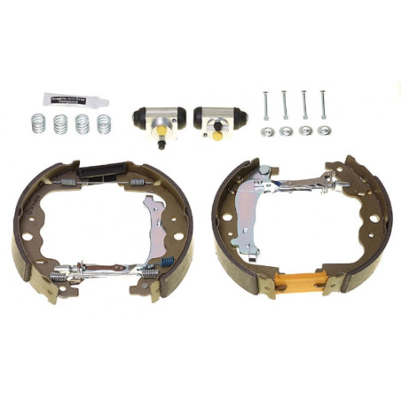BREMBO K 68 077 Sada brzdových čeľustí zadné pre Logan Clio Duster Dokker Sandero Lodgy Captur Zoe