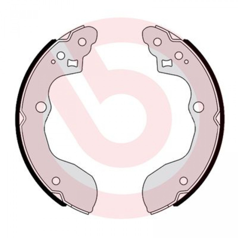 BREMBO S 79 526 Brake Shoe Set Rear for Suzuki SX4 Swift