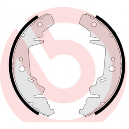 BREMBO S 11 501 Sada brzdových čeľustí zadné pre Caravan Voyager Carnival