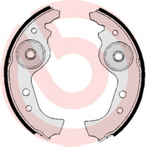 BREMBO S 23 501 Kit ganasce freno posteriore per Y10 Ritmo Uno Regata Fiorino Panda Ibiza 128 Elba A