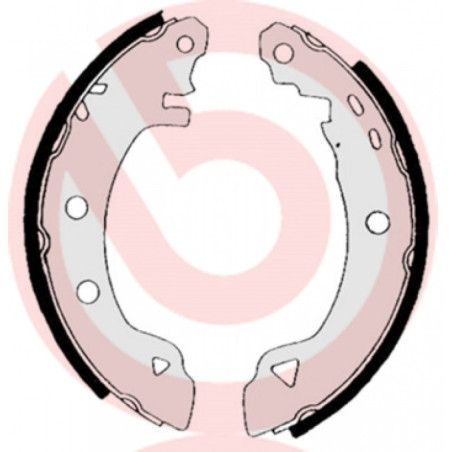 BREMBO S 23 507 Sada brzdových čelistí zadní pro 19 Rapid AX