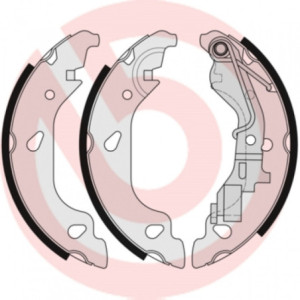 BREMBO S 23 521 Juego de zapatas de frenos trasero para Fiat Punto