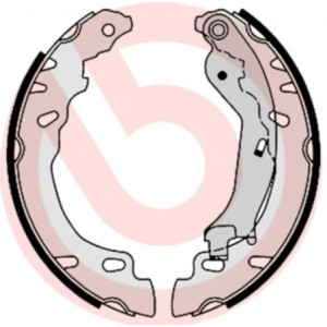 BREMBO S 23 529 Brake Shoe Set Rear for 500 Panda Ka 500L