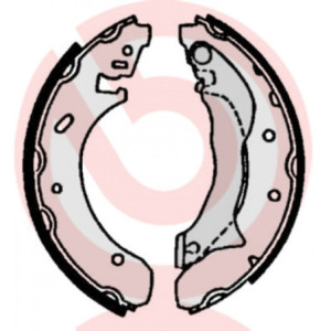 BREMBO S 24 524 Juego de zapatas de frenos trasero para Ford Mondeo