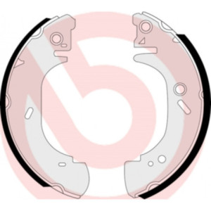BREMBO S 24 528 Juego de zapatas de frenos trasero para Ford Transit
