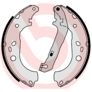 BREMBO S 24 534 Sada brzdových čeľustí zadné pre Focus 3