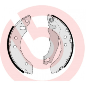 BREMBO S 24 536 Zestaw szczęk hamulcowych tył dla Ford Escort Orion