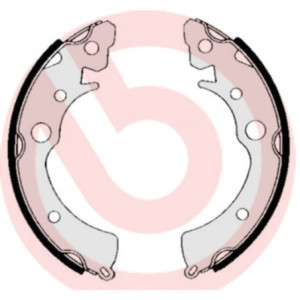 BREMBO S 28 505 Brake Shoe Set Rear for Civic 200 CRX