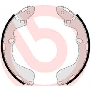 BREMBO S 30 508 Brake Shoe Set Rear for 626 Carens Clarus Probe