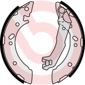 BREMBO S 30 510 Zestaw szczęk hamulcowych tył dla Hyundai Atos