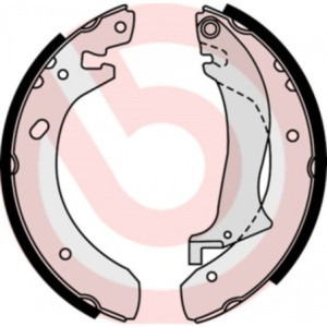 BREMBO S 44 504 Juego de zapatas de frenos trasero para Land Rover Freelander