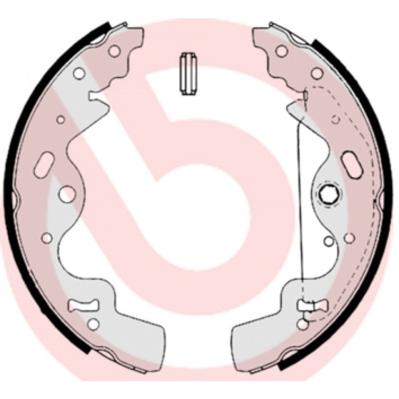 BREMBO S 44 506 Kit ganasce freno posteriore per Land Rover Freelander