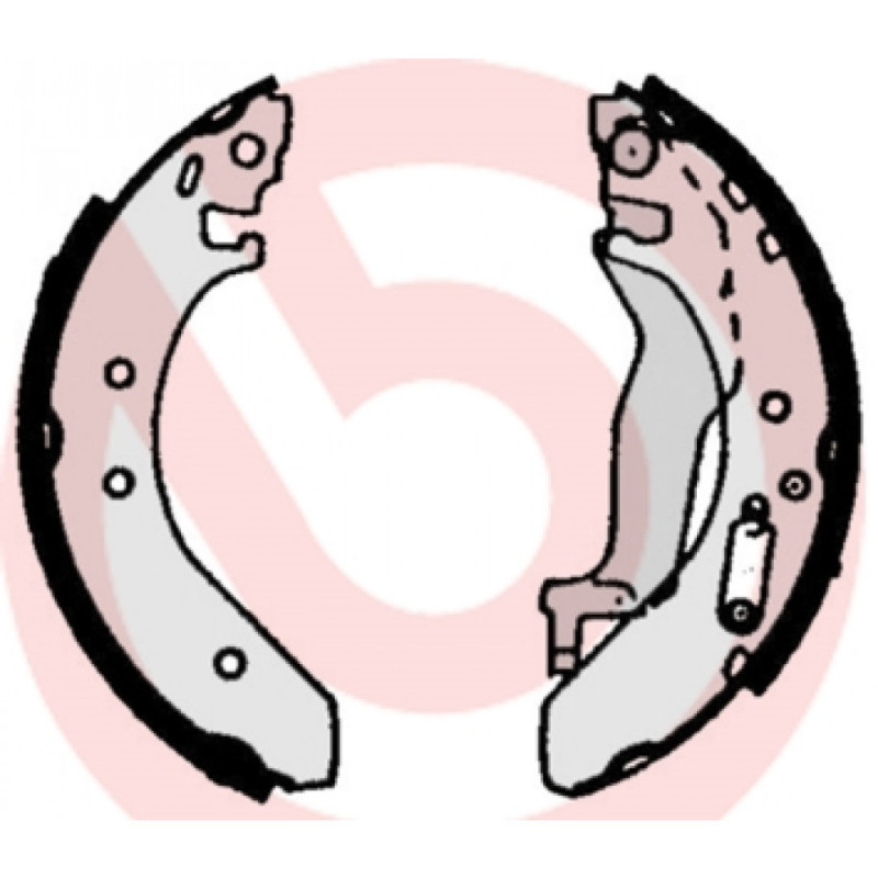 BREMBO S 52 503 Kit ganasce freno posteriore per 400 200 45 25 Concerto MG Civic Cabriolet