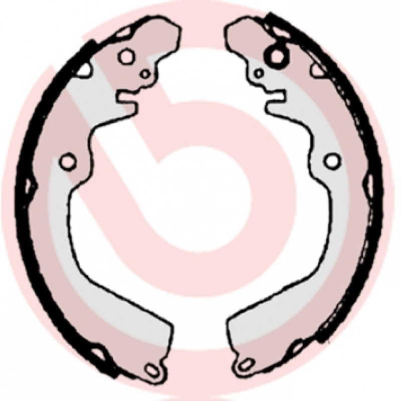 BREMBO S 54 509 Brake Shoe Set Rear for Carisma Lancer Colt Cordia Galant Space Runner Avanza