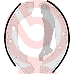 BREMBO S 56 509 Juego de zapatas de frenos trasero para Kangoo Primera Kubistar Doblo