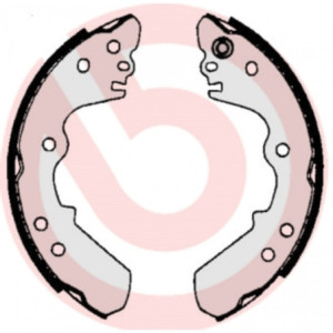 BREMBO S 59 512 Kit ganasce freno posteriore per Campo Frontera Trooper Brava