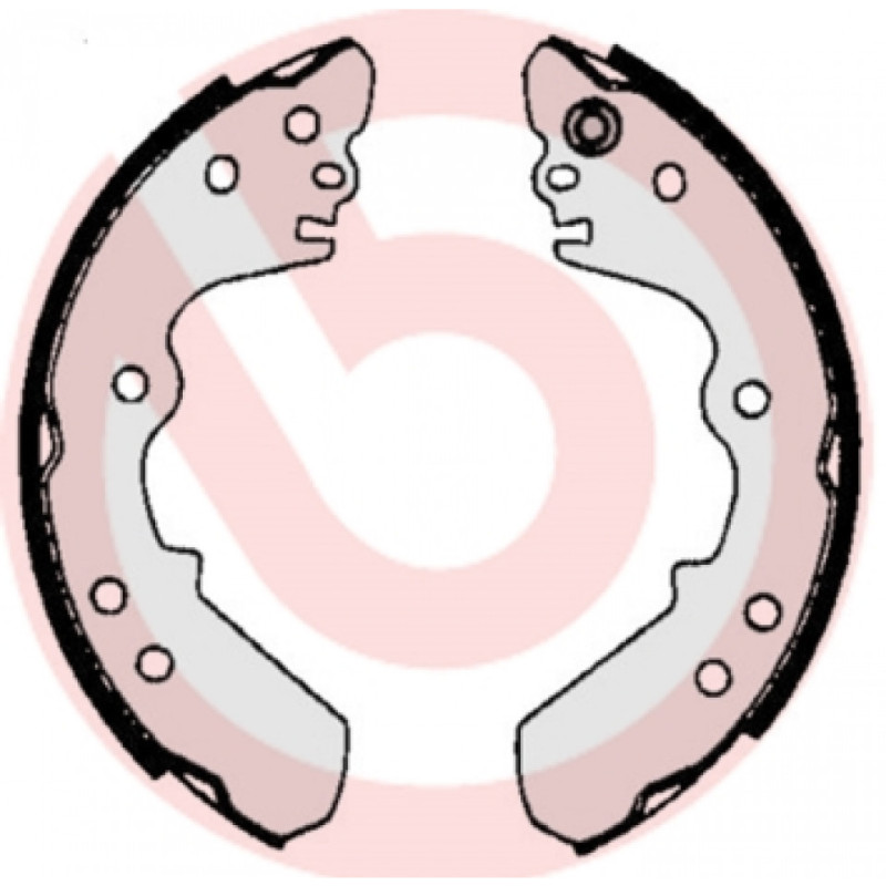 BREMBO S 59 512 Sada brzdových čeľustí zadné pre Campo Frontera Trooper Brava