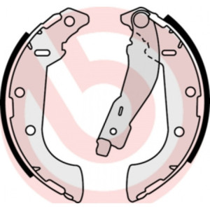 BREMBO S 61 521 Juego de zapatas de frenos trasero para 306 ZX Xsara 405