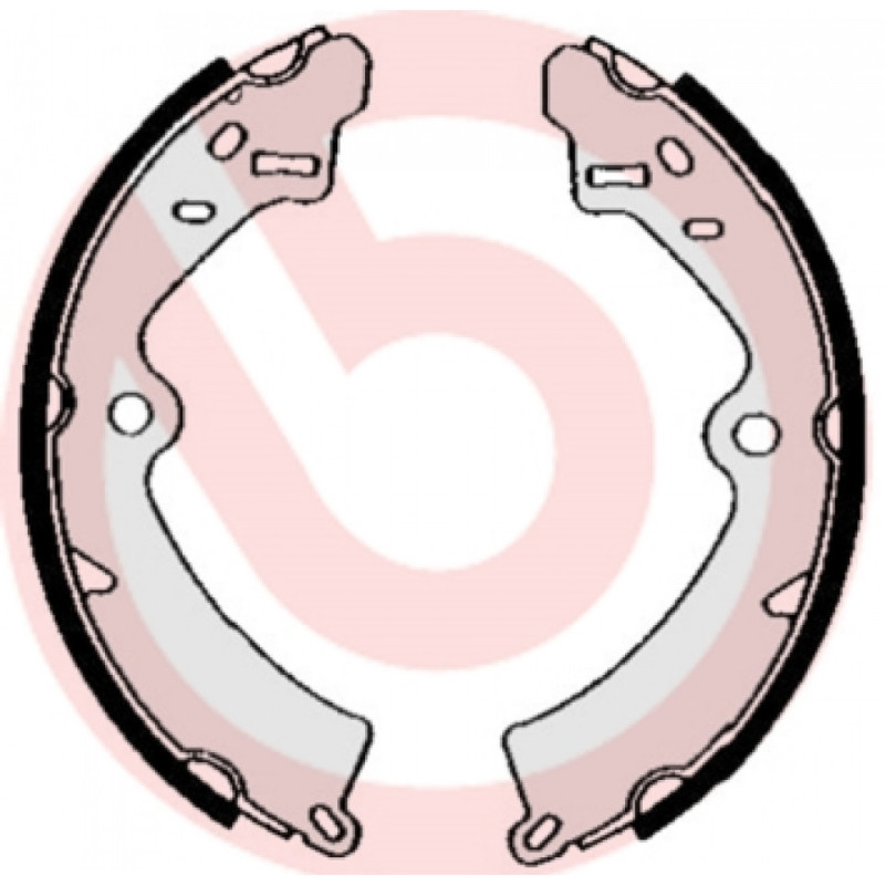 BREMBO S 79 508 Bremsbackensatz Hinten für Suzuki SJ