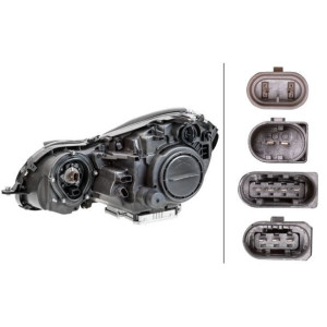 Faro Delantero Derecho Mercedes Clase E W211 S211 (2002-2006) HELLA 1EL 008 369-101