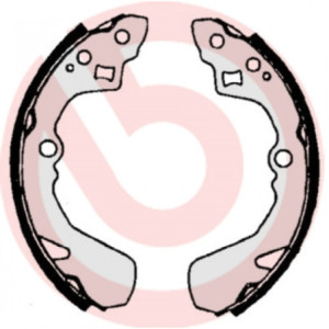 BREMBO S 79 515 Juego de zapatas de frenos trasero para Swift Liana Baleno Applause Justy Charade