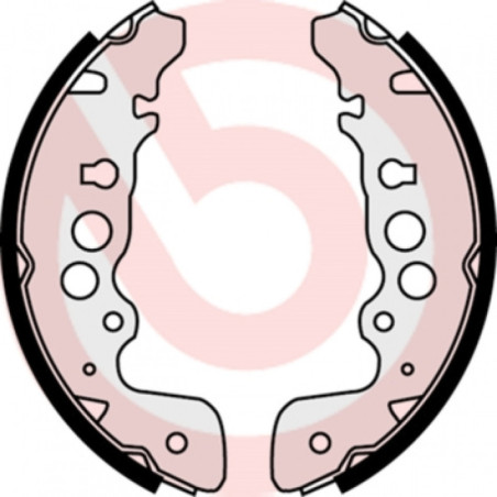 BREMBO S 79 521 Brake Shoe Set Rear for Suzuki LJ Vitara