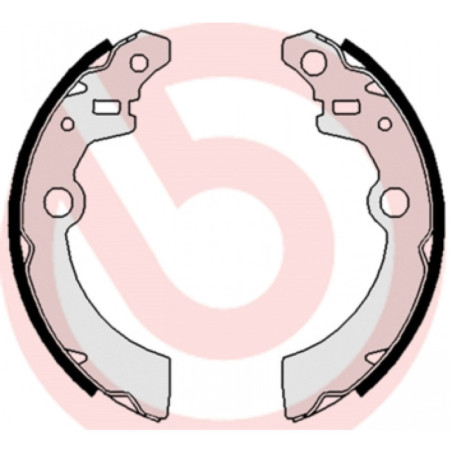 BREMBO S 79 523 Bremsbackensatz Hinten für Suzuki Ignis Alto