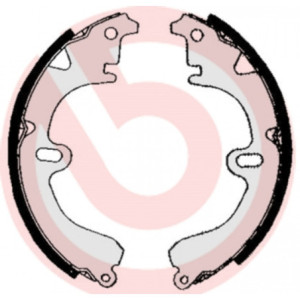 BREMBO S 83 504 Juego de zapatas de frenos trasero para Toyota Corolla