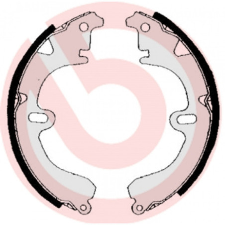 BREMBO S 83 506 Sada brzdových čelistí zadní pro Carina E Camry Celica Corolla