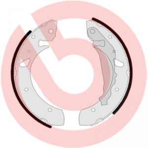 BREMBO S 83 507 Kit ganasce freno posteriore per Toyota Avensis