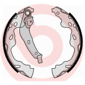 BREMBO S 83 509 Kit ganasce freno posteriore per Agila Swift Splash Aygo C1 Corolla Yaris 108 107