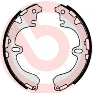 BREMBO S 83 531 Brake Shoe Set Rear for Toyota Corolla