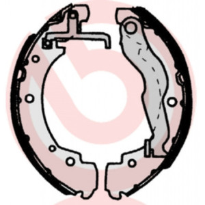 BREMBO S 85 515 Sada brzdových čeľustí zadné pre Transporter Sprinter