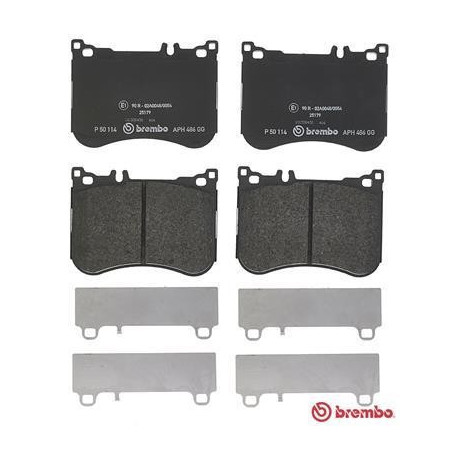 BREMBO P 50 114 Brake Pads Set Front for Mercedes S E CLS