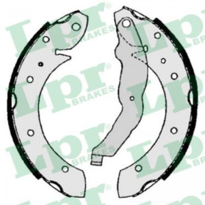 LPR 06860 Brake Shoe Set Rear for