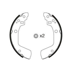 TRW GS8793 Juego de zapatas de frenos para