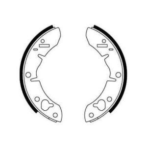 TRW GS6028 Jeu de mâchoires de frein pour