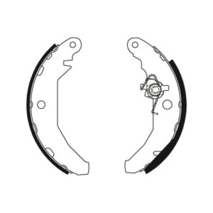 TRW GS6179 Bremsbackensatz für