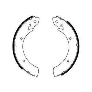 TRW GS6181 Brake Shoe Set Rear for