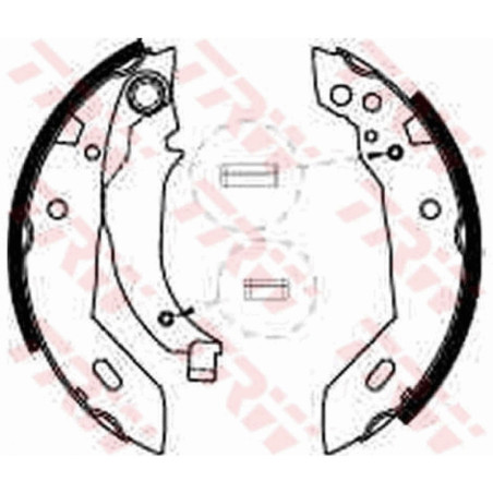 TRW GS6228 Brake Shoe Set Rear for