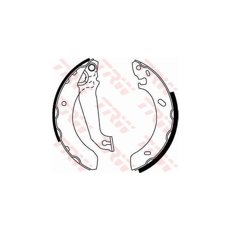 TRW GS6254 Brake Shoe Set Rear for