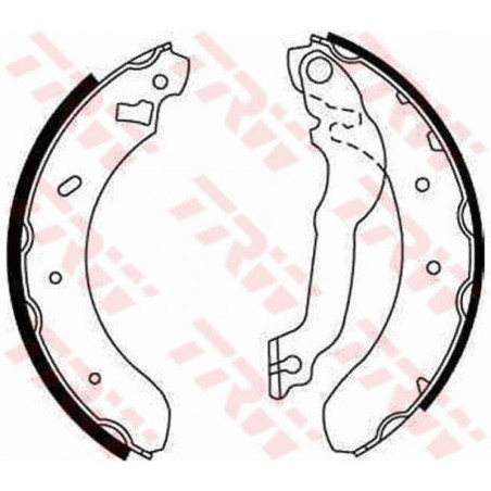 TRW GS6255 Brake Shoe Set Rear for
