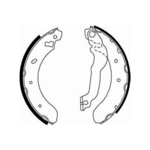 TRW GS6255 Kit ganasce freno per